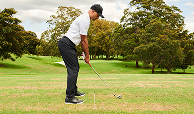golf upper lower swing