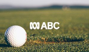 TALKING GOLF ON ABC GRANDSTAND