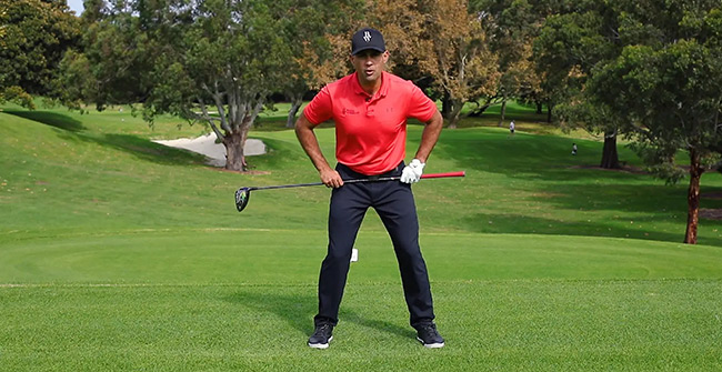 golf swing shoulder turn and hip turn