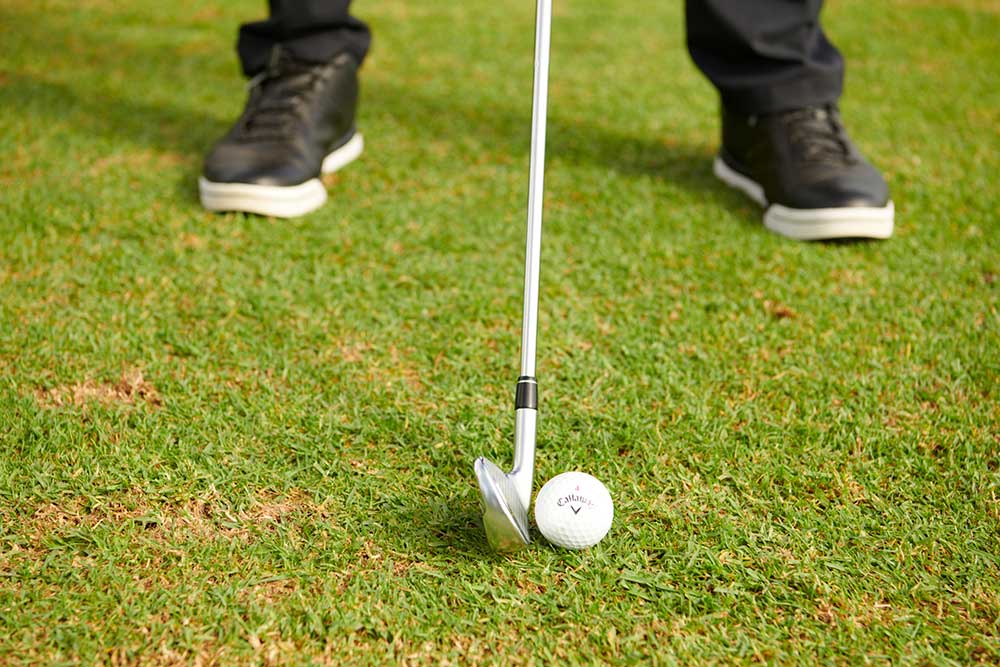 driving range iron practice